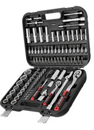 Набор инструмента 1/2",1/4" 94 шт с битами тайвань storm intertool