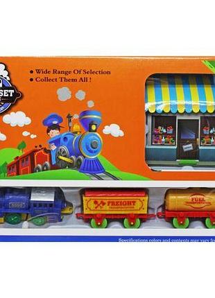 Заводная железная дорога "train set classic"