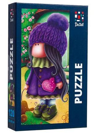 Пазлы "кукла со слоником", 120 элем.