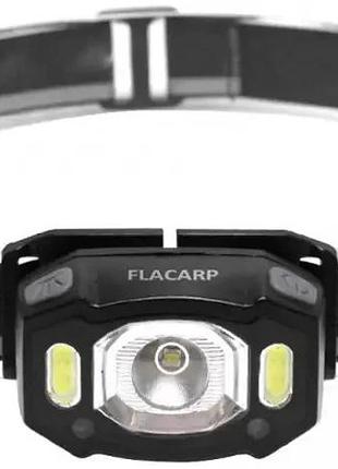 Ліхтар налобний flacarp headlamp hl1200 (white+red led color)