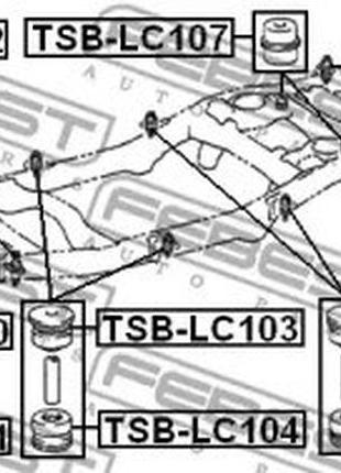 Подушка рамы, tsblc107 2
