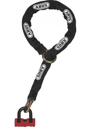 Замок с цепью abus 67/10ks120 granit power xs loop chain замки на диск, красный