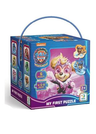 Детский пазл "paw patrol герои бухты приключений" 200536 18 элементов