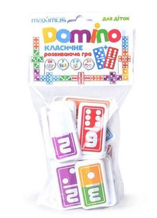 Развивающая игра "домино классическое"