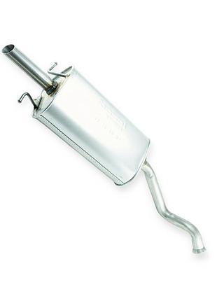 Глушитель lanos, sens хэтчбек под хомут алюминий bosal