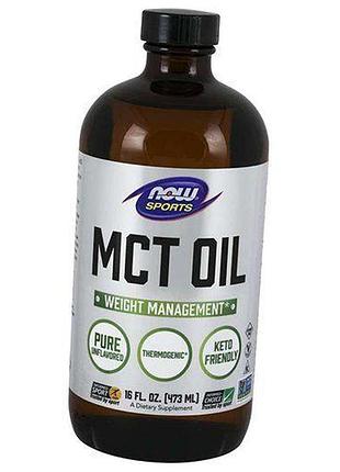 Мст масло, mct oil liquid, now foods 473мл без вкуса (74128002)