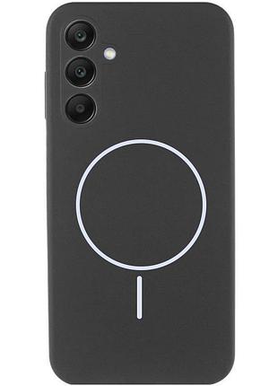 Чохол silicone cover lakshmi full camera (aa) with magfit для samsung galaxy s25+ рожевий / light pink чорний / black