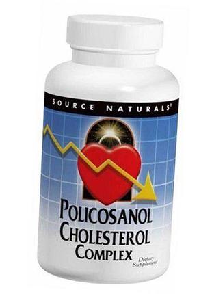 Поликозанол холестериновый комплекс, policosanol cholesterol complex, source naturals 60таб (72355030)
