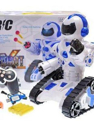 Уценка. робот "robot warrior" на радиоуправлении - один патрон не стреляет