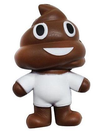 Уценка. игрушка-антистресс "squishy. какашка" - надорвана на шее
