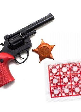 Уценка. револьвер "магнум" с пистонами - не стреляет