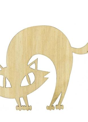 Кіт 10,5х10см фанера асорті