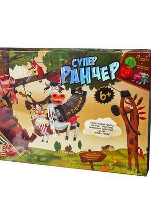 Уценка. настольная развлекательная игра "супер ранчер" (рус) - недокомплект