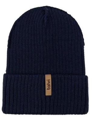 Модная шапка с отворотом talvi 50-58р 50-52