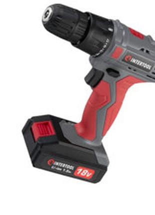 Шурупокрут 18 в, 1 акб 1,3 ач, 25нм, 700об intertool