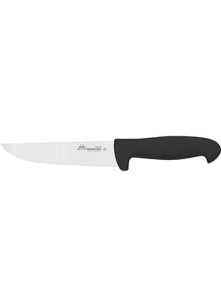 Нож кухонный due cigni professional butcher knife 140 мм. цвет - черный