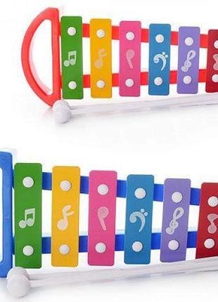 Уценка. ксилофон, 6 тонов - отломана планка