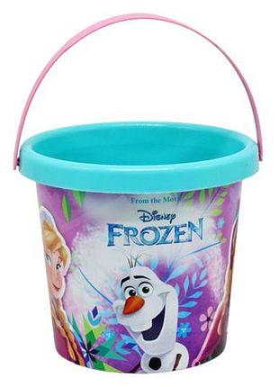 Ведро для песка "disney: холодное сердце" (бирюзовое)