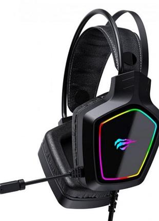 Навушники havit gaming hv-h656d black+мікрофон