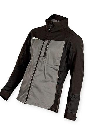 Куртка liverpool-jk от грязи, xxl полиестер/хлопок, эластичная ткань, воротник стойка, 3 кармана sizam