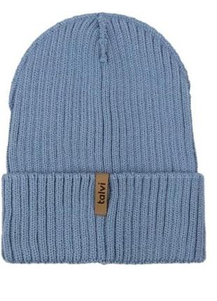 Модная шапка с отворотом talvi 50-58р 56-58