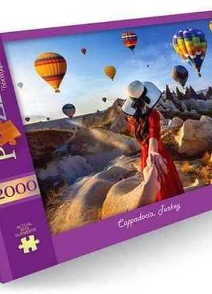 Уценка. пазлы "каппадокия: турция", 2000 элементов - не хватает деталей