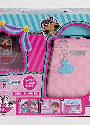 Домик сумочка куклы лол lol 1 кукла мебель птичка и аксессуары