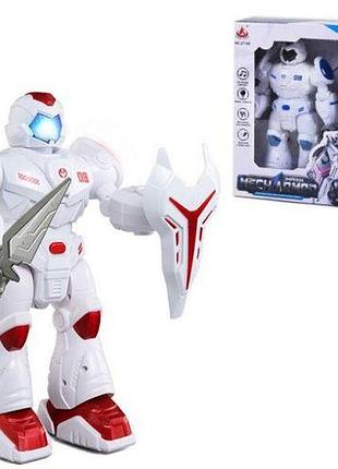 Уценка. робот "mecharmor" красный - падает назад