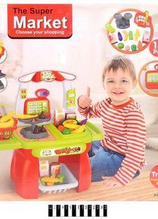 Уценка. набор "супермаркет" (13 предметов) - сломанное крепление поддона