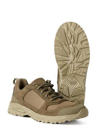 Демисезонные тактические кроссовки patriot со вставками кордуры olive 45