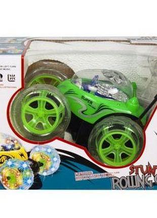 Уценка. перевертыш на радиоуправлени (салатовый) - пульт работает через раз