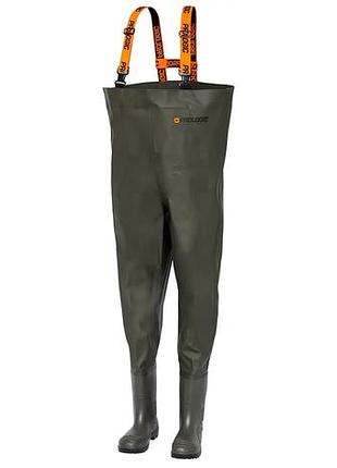 Вейдерсы prologic avenger chest waders cleated xl 44-45 green