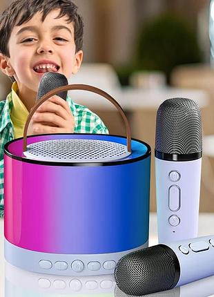 Міні-дитяча караоке з одним бездротовим мікрофоном k 52/ 7597