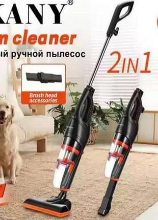 Пылесос ручной вертикальный без мешка sokany sk-13036 3000вт с контейнером и фильтром hepa