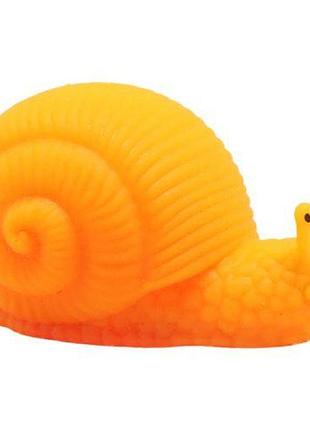 Игрушка-антистресс "улитка" (оранжевый)