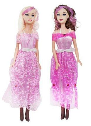 Уценка. кукла в розовом платье, 55 см - оторвана рука