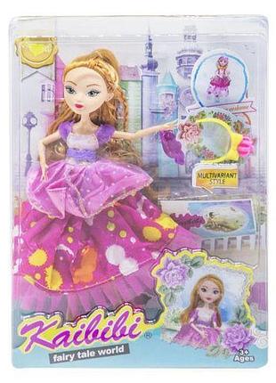 Уцінка. кукла "kaibibi: fairy tale world" с аксессуарами (малиновый) - маленький дефект пальця на руці