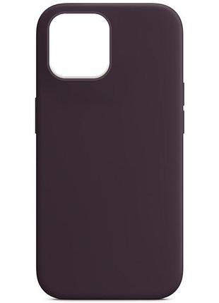 Чохол silicone case full protective (aa) no logo для apple iphone 13 (6.1") фіолетовий / elderberry