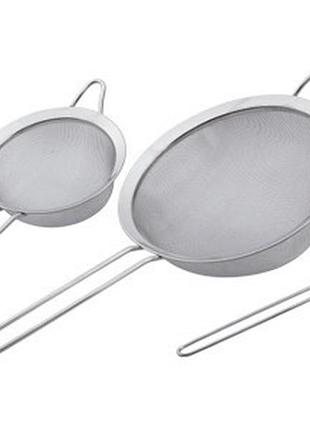 Набор ситечек для кухни 3 шт из нержавеющей стали bn-272