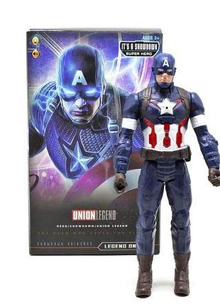 Уценка. фигурка "капитан америка" - помята упаковка