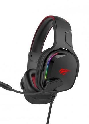 Навушники havit gaming hv-h2022u plug usb 7.1 black+мікрофон