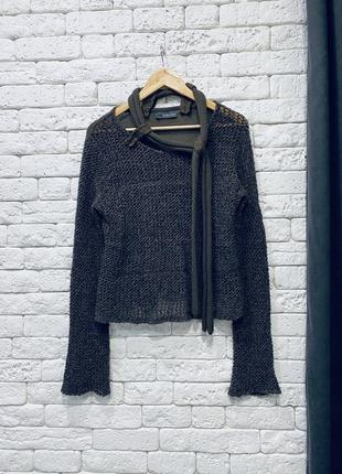 Тёплый шерстяной свитер bellocoton