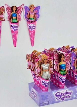 Уценка. кукла "styling girls" поломаны крылья