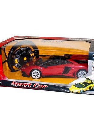 Уцінка. машинка на радіокеруванні "lamborghini cabrio" (червона) — відламані двері