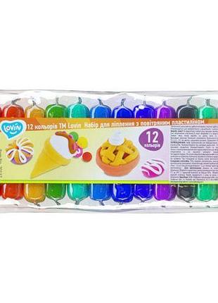 Набор воздушного пластилина, 12 цветов