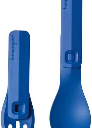 Набор столовых приборов humangear gobites click. blue