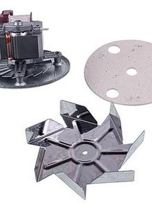 Двигун вентилятора конвекції + крильчатка d=150mm для духовки ims 45w 220v