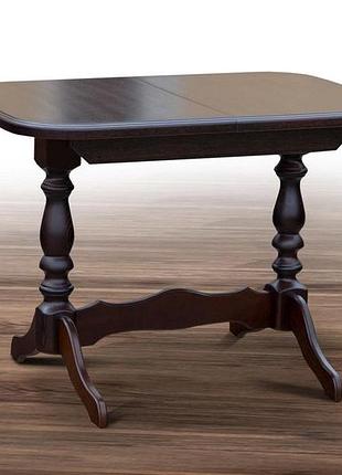 Стіл обідній аврора ( 1020+330 )/680 тем.горіх