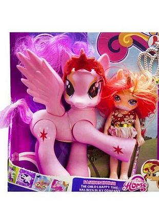 Уцінка. набір "dream horse: конячка та лялька-поні" (рожева) — не працює