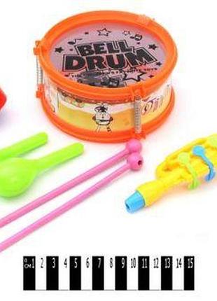 Уцінка. набір музичних інструментів (4 різновиди) — дірка в барабані